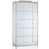 Double Glass Host Showcase Cabinet hire