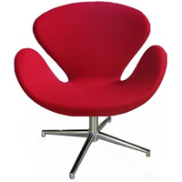 Swan Chair Red hire
