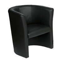 Eple Leather Tub Armchair (Faux) hire