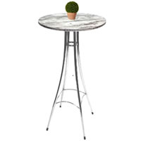 Distressed High Top Table hire