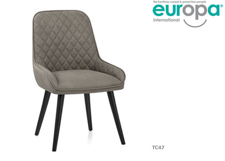 Lunar Black Leg Chair